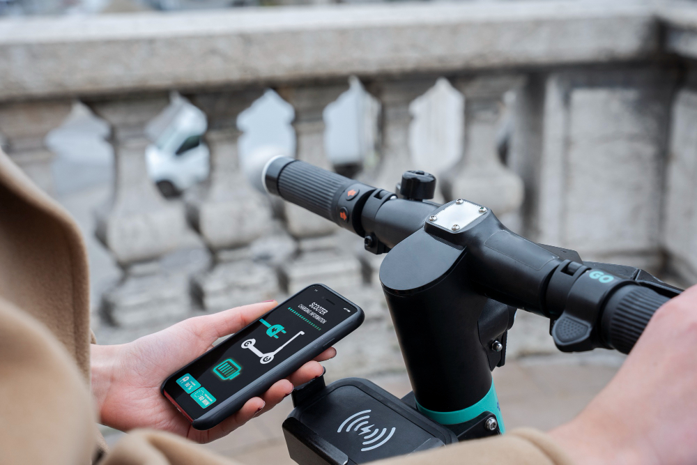 scooter app for electric kick scooter