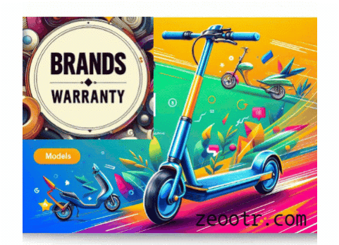 e-scooter brands and models,warranty info